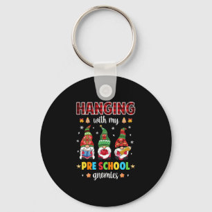 Porte-clés Panser avec mes filles de l'école maternelle Noël