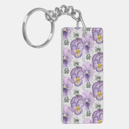 Porte-clés Pansy motif (Devant gauche)