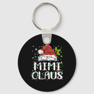 Porte-clés Pantalon de pyjama à lumières de Noël Mimi Claus p