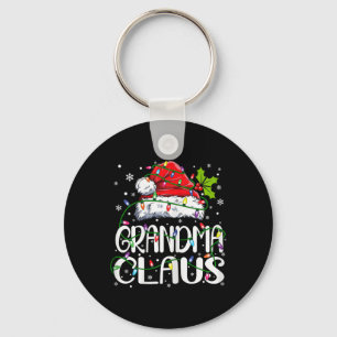 Porte-clés Pantalon de pyjama de Noël de Grand-mère Claus pou