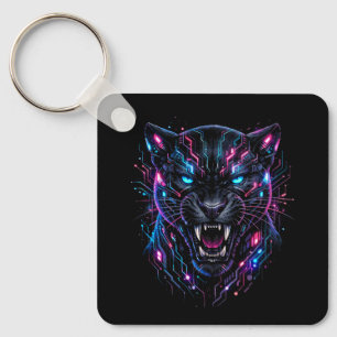 Porte-clés Panthère Cyber