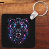 Porte-clés Panthère Cyber (Verso)