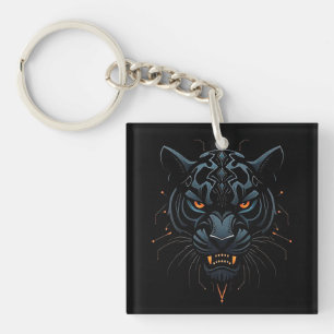 Porte-clés Panthère noire