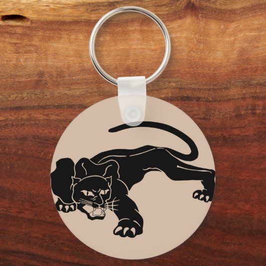 Porte-clés Panthère noire (Recto)