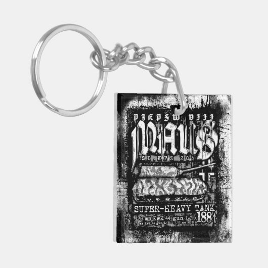 Porte-clés Panzer VIII Maus (Devant gauche)