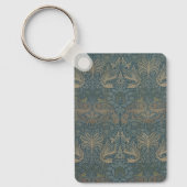 Porte-clés Paon et Dragon par William Morris (Recto)