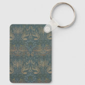 Porte-clés Paon et Dragon par William Morris (Verso)