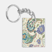 Porte-clés Paon lunatique (Devant gauche)