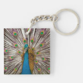 Porte-clés Paon paisible (Dos)