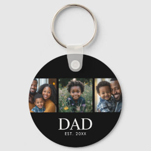 Porte-clés Papa a établi la photo moderne 3