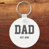 Porte-clés Papa a établi le porte - clé (Recto)