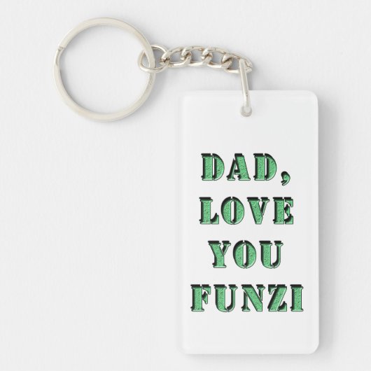 PORTE-CLÉS PAPA, AIME-TOI FUNZI 2 (Devant)