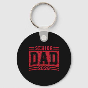 Porte-clés Papa aîné 2026 Diplômé Fière Père Diplômé D