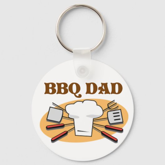 Porte-clés Papa BBQ (Recto)