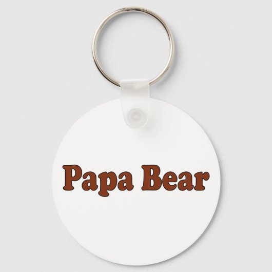 Porte-clés Papa Bear (Recto)