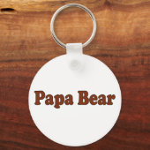 Porte-clés Papa Bear (Recto)