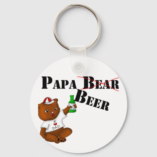Porte-clés Papa Beer Porte - clé (Recto)