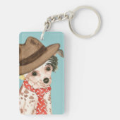 Porte-clés Papa chinois arrêté (Dos)