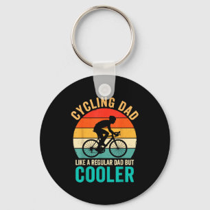 Porte-clés Papa cycliste comme un régulier mais vélo plus coo