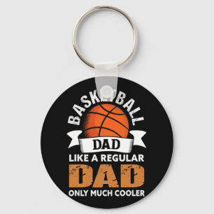 Porte-clés Papa de basket-ball - Fun Basketball Papa