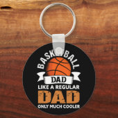 Porte-clés Papa de basket-ball - Fun Basketball Papa (Recto)