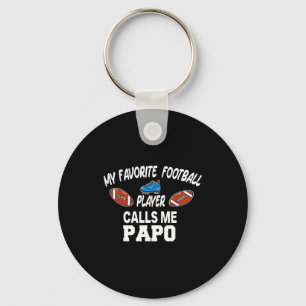 Porte-clés Papa de football drôle Fierté Pa Fan Srts Famille