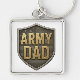 Porte-clés Papa de l'armée