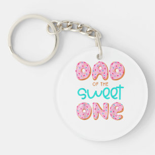 Porte-clés Papa de Sweet One Premier Anniversaire Famille Ass