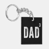Porte-clés Papa de trois (Devant gauche)