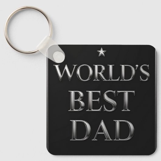 Porte-clés Papa du monde (Recto)