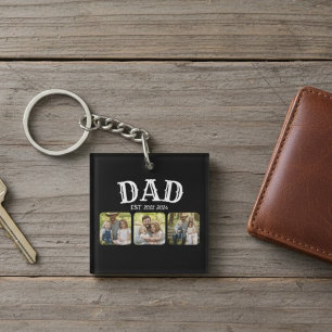 Porte-clés Papa Est 3 Photo