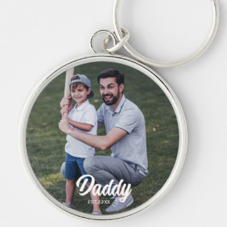 Porte-clés Papa EST et souvenir photo