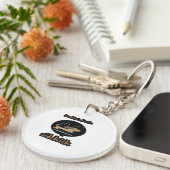 Porte-clés Papa est un petit Porte - clé acrylique (Devant Droit)