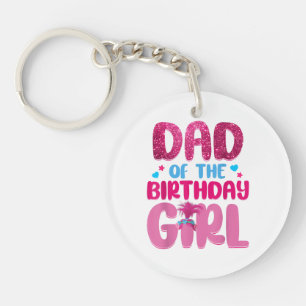 Porte-clés Papa Et Maman Fille Anniversaire Famille Correspon