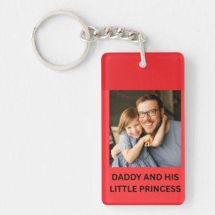 PORTE-CLÉS PAPA ET SA PETITE PRINCESSE