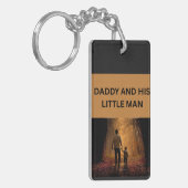 PORTE-CLÉS PAPA ET SON PETIT HOMME (Devant gauche)