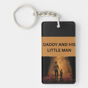 PORTE-CLÉS PAPA ET SON PETIT HOMME