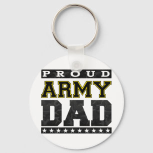 Porte-clés Papa fier d'armée