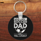 Porte-clés Papa footballeur _7 (Recto)