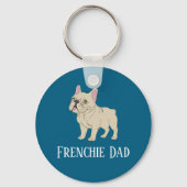 Porte-clés Papa Frenchie (Recto)