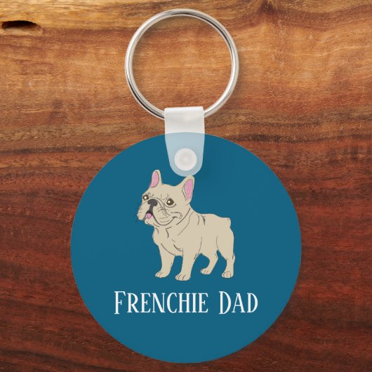 Porte-clés Papa Frenchie (Verso)