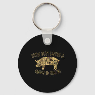 Porte-clés Papa Fumeur Mythe Légende Barbecue Grilling Père F