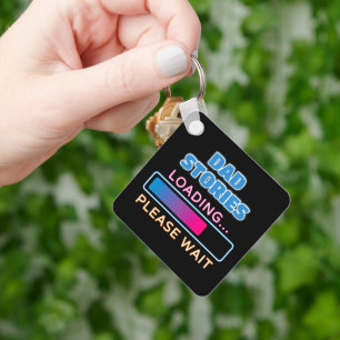 Porte-clés Papa Histoires Chargement Veuillez Patienter