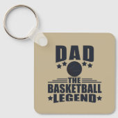 Porte-clés papa la légende du basket (Recto)
