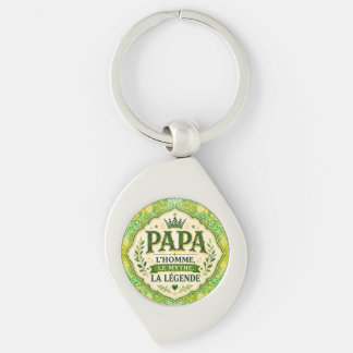 Porte-clés Papa, L'Homme, Le Mythe, La Légende