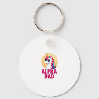 Porte-clés Papa Licorne Drôle Laufey Cadeau Fête des Pères No