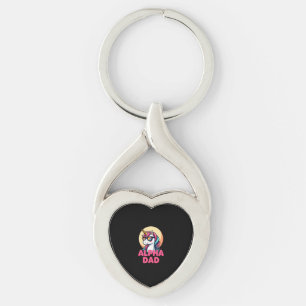 Porte-clés Papa licorne drôle Laufey hommes Fête des pères No