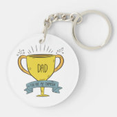 Porte-clés Papa Ma Fête des pères Champion | PORTE - CLÉ (Dos)