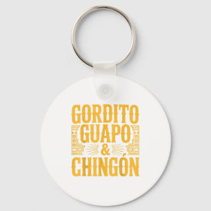 Porte-clés Papa Mexicain Gordito Guapo Y Chingon Cadeau Homme