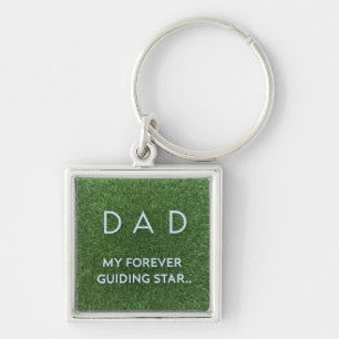 Porte-clés Papa : Mon étoile directrice pour toujours - Porte